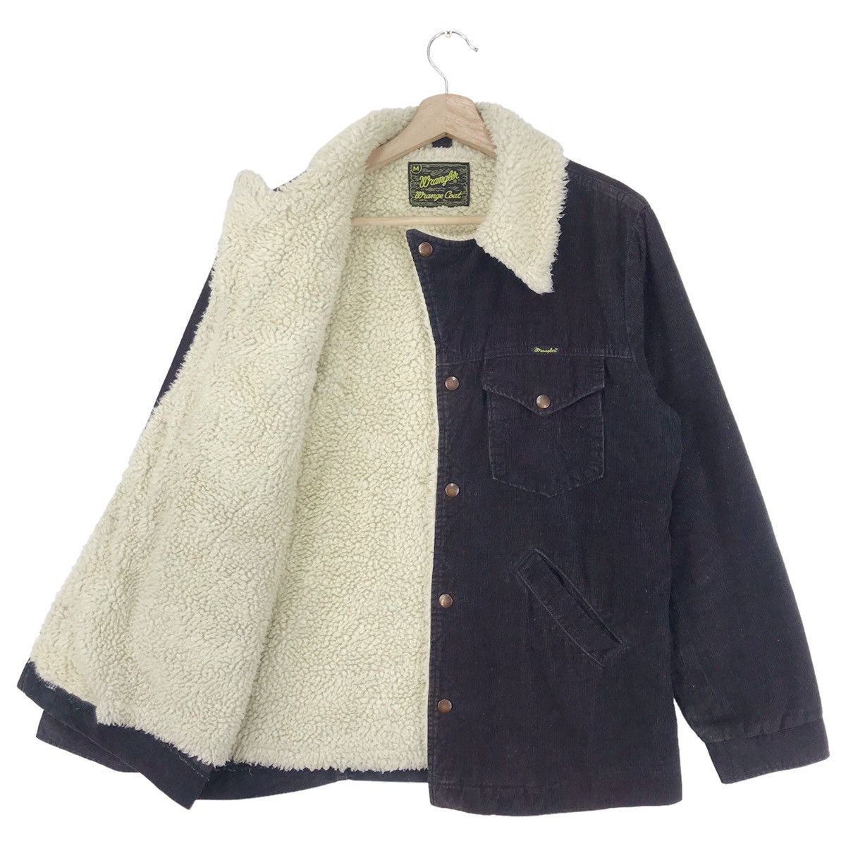 Vintage × Wrangler Wrangler Sherpa Corduroy Jacket Size US M / EU 48-50 / 2 - 5 Thumbnail