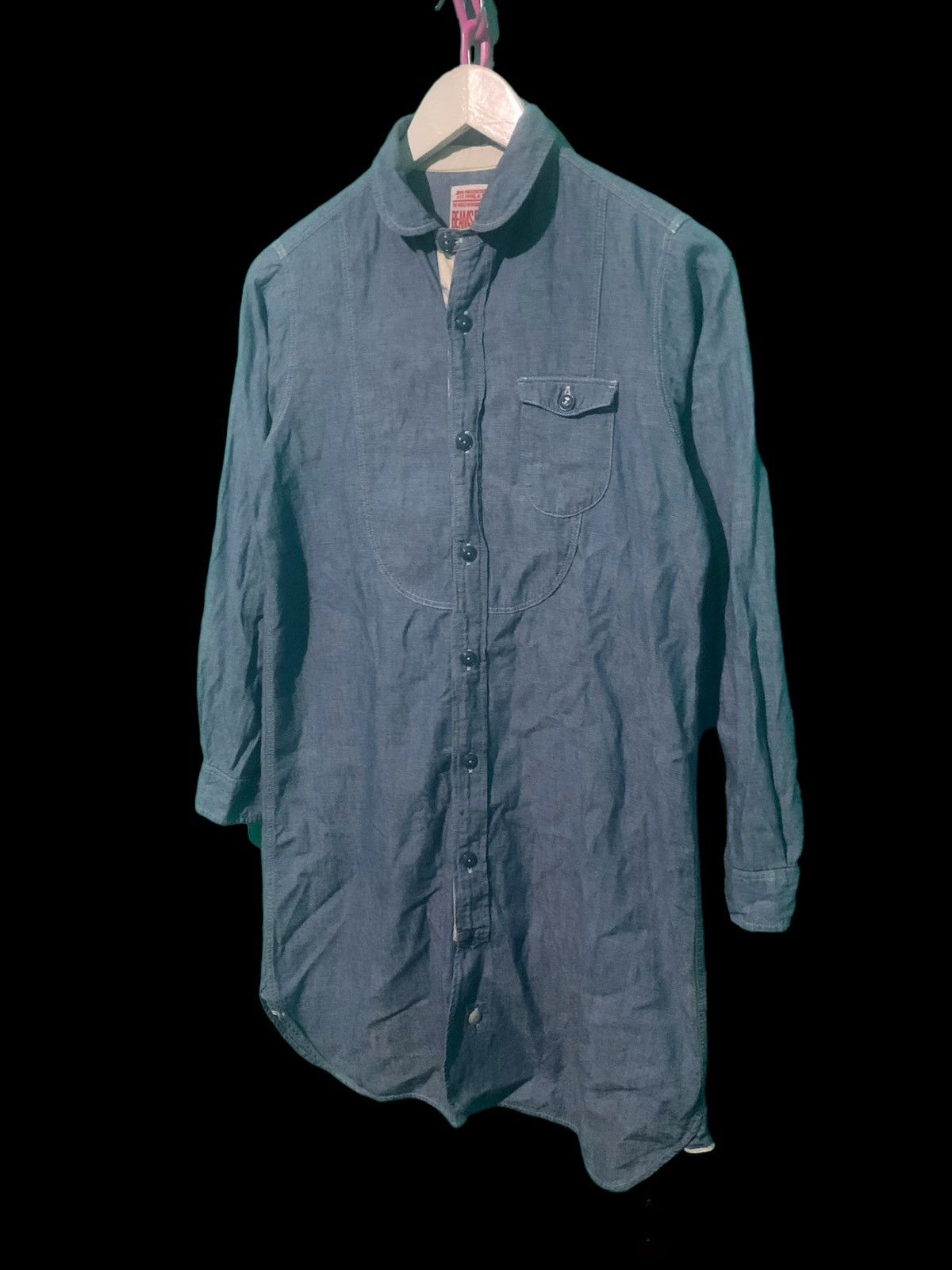 Japanese Brand × Vintage Beamsboy By Beams Soft Denim Long Jacket Size S / US 4 / IT 40 - 3 Thumbnail