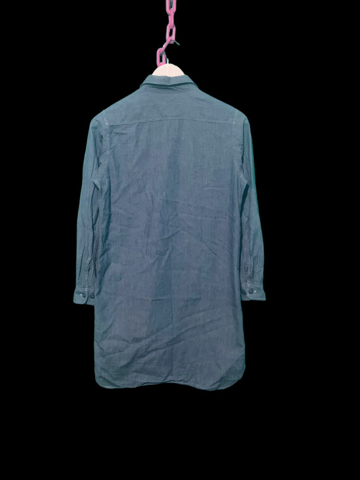 Japanese Brand × Vintage Beamsboy By Beams Soft Denim Long Jacket Size S / US 4 / IT 40 - 2 Thumbnail