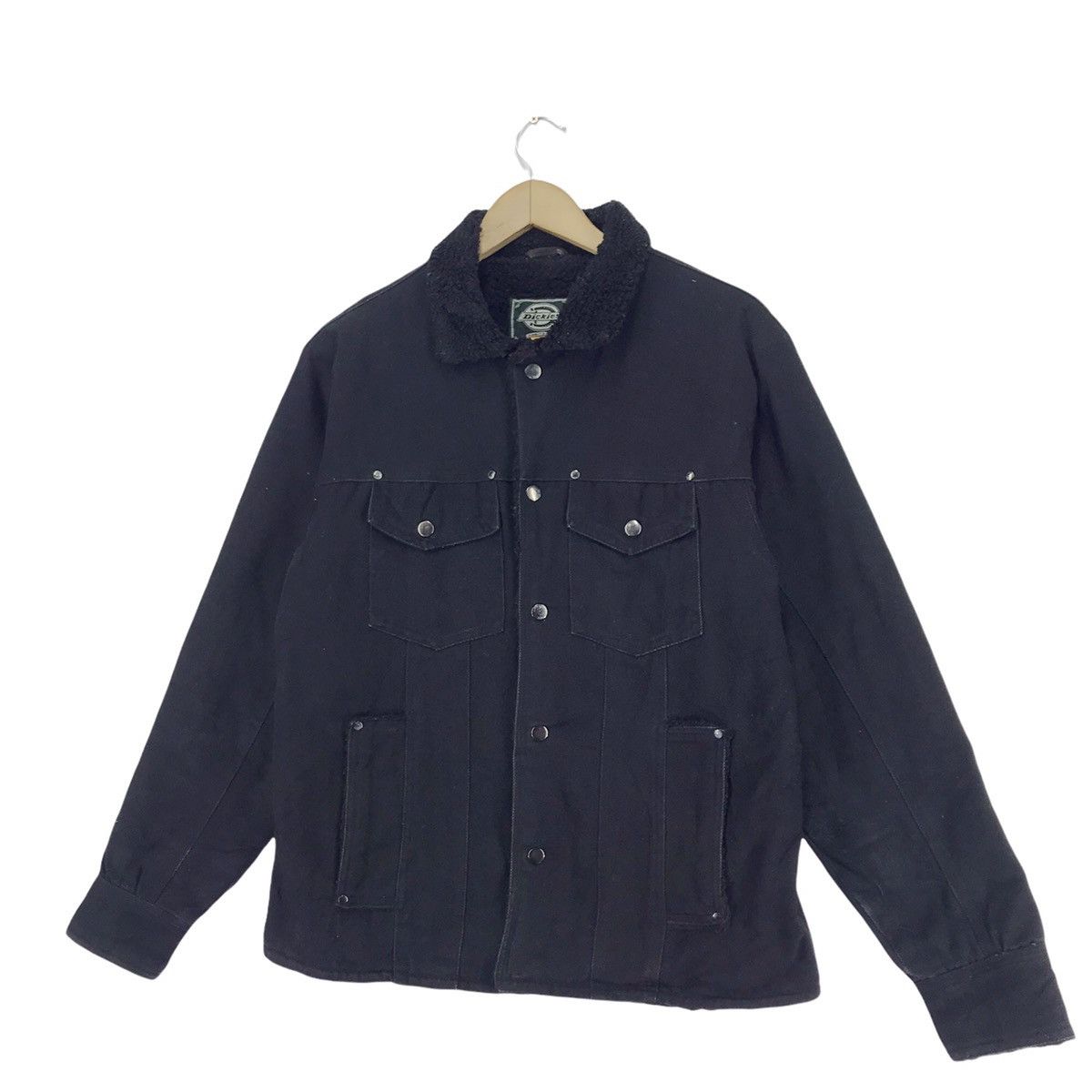 Dickies × Vintage Dickies Denim Shearling Jacket Size US M / EU 48-50 / 2 - 2 Thumbnail