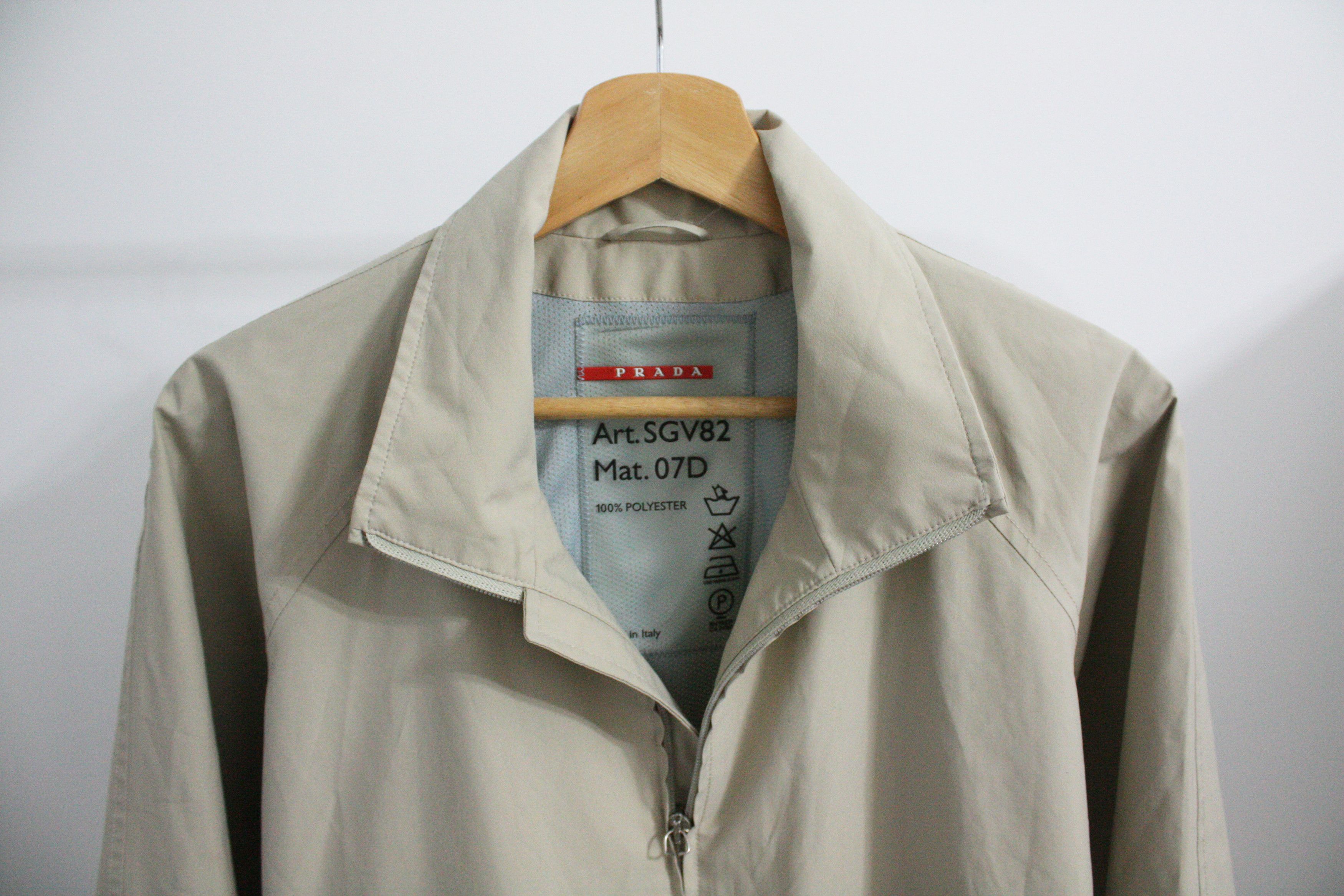 Prada Prada Vintage Gore-Tex Beige Jacket | Grailed