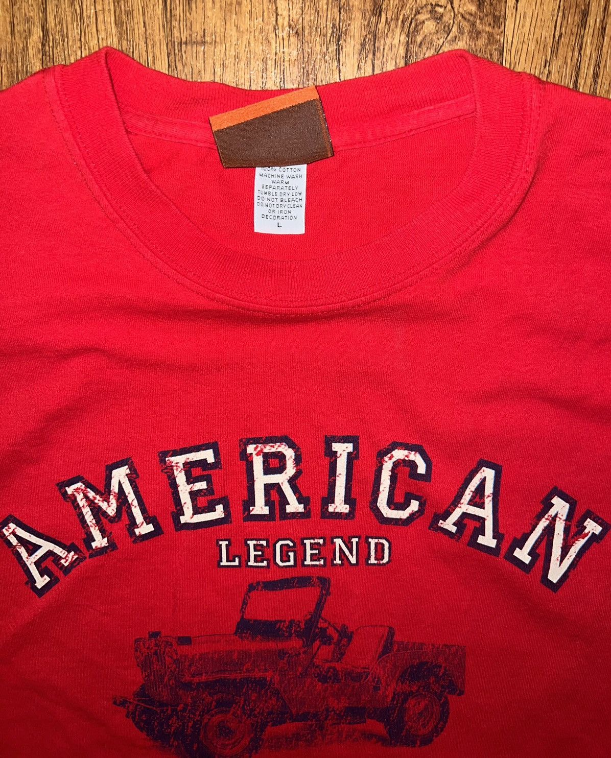 Jeep × Vintage Vintage JEEP T-shirt Size US L / EU 52-54 / 3 - 8 Thumbnail