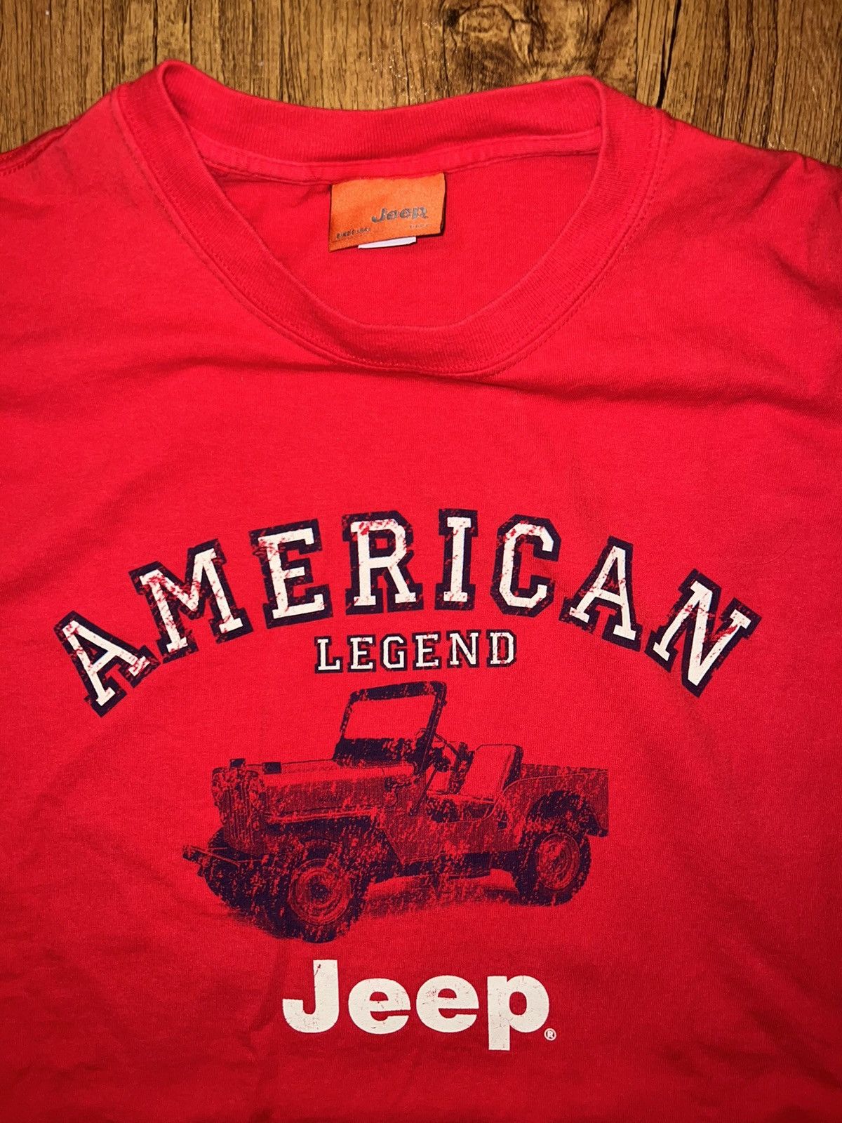 Jeep × Vintage Vintage JEEP T-shirt Size US L / EU 52-54 / 3 - 7 Thumbnail