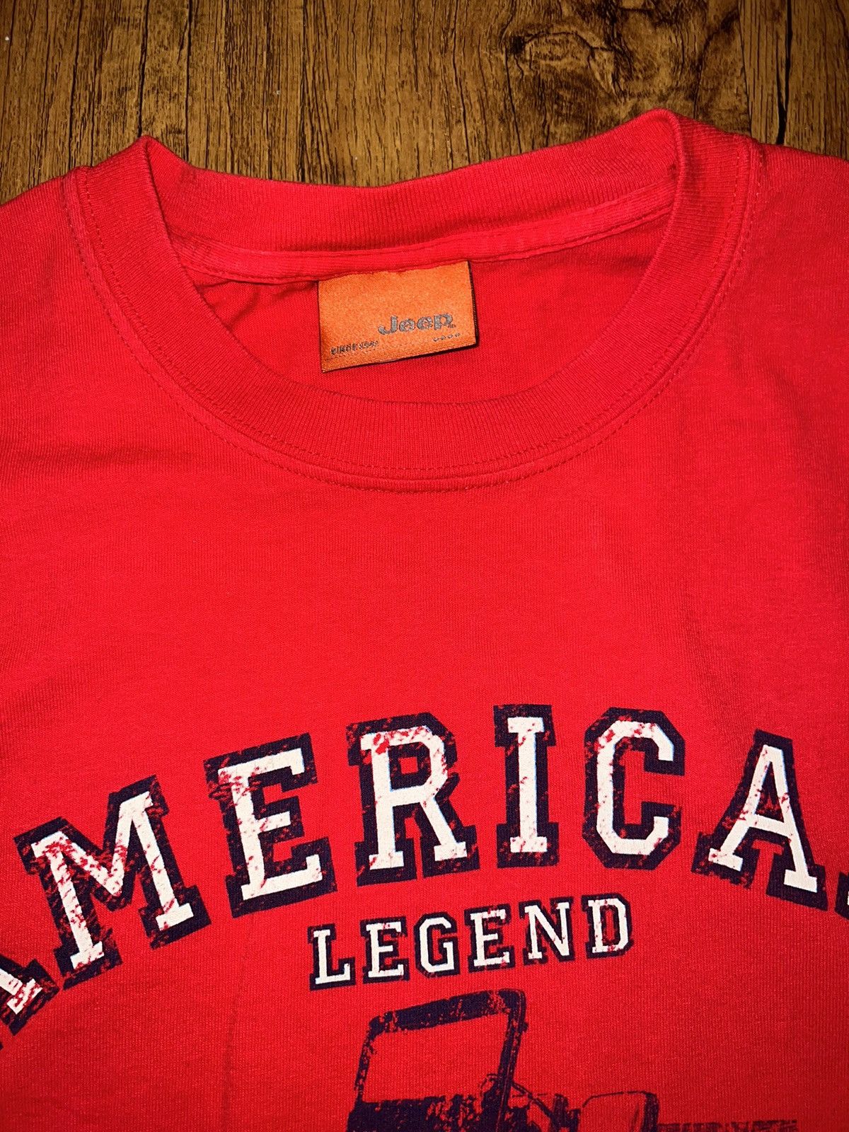 Jeep × Vintage Vintage JEEP T-shirt Size US L / EU 52-54 / 3 - 6 Thumbnail