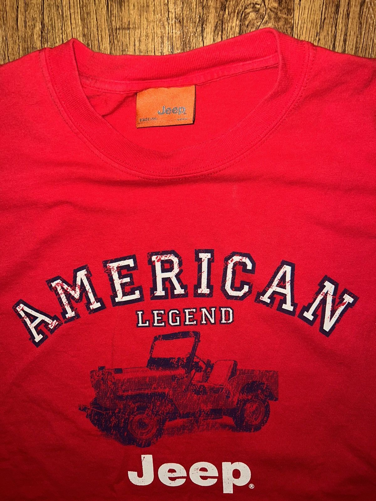 Jeep × Vintage Vintage JEEP T-shirt Size US L / EU 52-54 / 3 - 5 Thumbnail