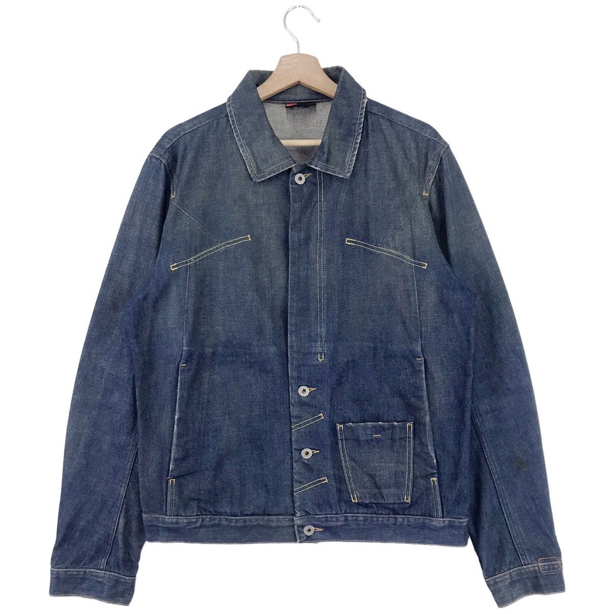 Diesel × Vintage Vintage Diesel Trucker Denim Jacket Size US M / EU 48-50 / 2 - 1 Thumbnail