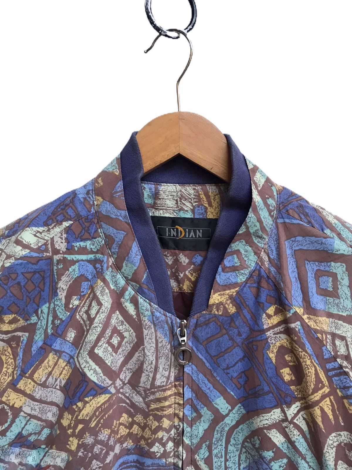 Vintage 🔥Indian Brand Rare Pattern Art Print Styles Jacket Size US L / EU 52-54 / 3 - 5 Thumbnail