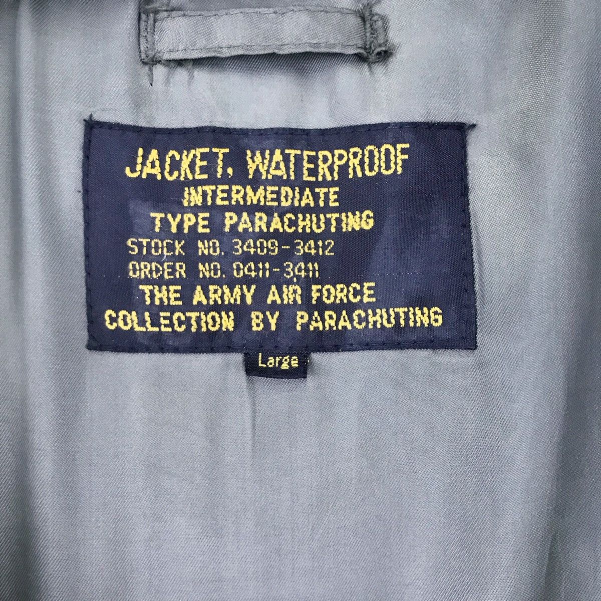 Army Of Me Air Force Parachuting Flyer Bomber Jacket Size US L / EU 52-54 / 3 - 7 Thumbnail