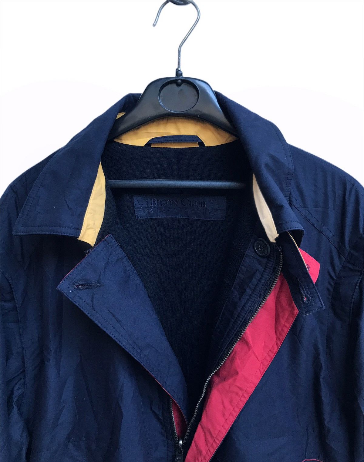 Vintage 🔥Bison Club Styles Riversible Jacket Size US S / EU 44-46 / 1 - 7 Thumbnail