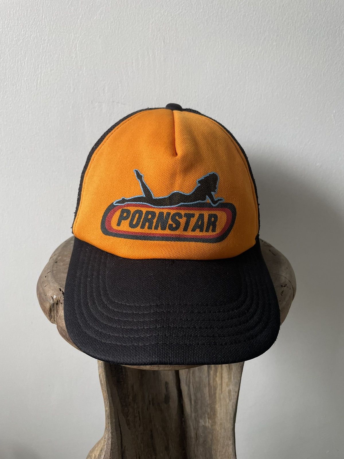 Hook-Ups × Vintage Vintage OG PornStar 90 Trucker Hat Size ONE SIZE - 1 Thumbnail