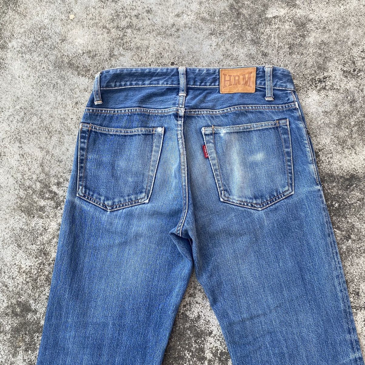 Blue Blue Japan × HOLLYWOOD RANCH MARKET × Vintage Vintage HR Market Faded Washed Distressed Jeans Size US 31 - 6 Thumbnail