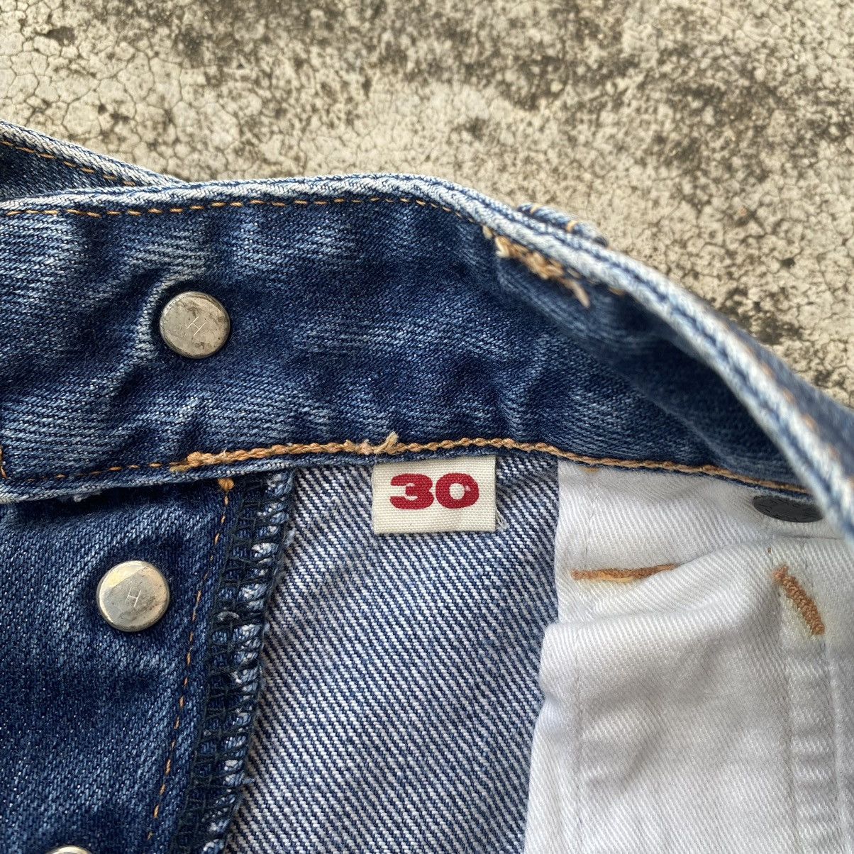 Blue Blue Japan × HOLLYWOOD RANCH MARKET × Vintage Vintage HR Market Faded Washed Distressed Jeans Size US 31 - 14 Thumbnail
