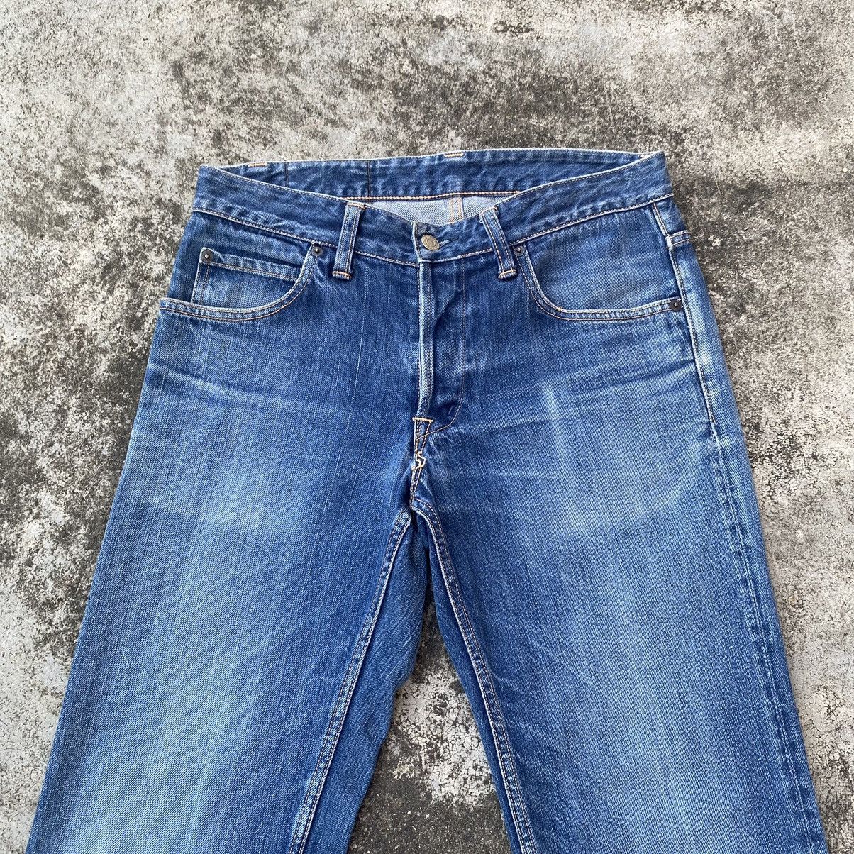 Blue Blue Japan × HOLLYWOOD RANCH MARKET × Vintage Vintage HR Market Faded Washed Distressed Jeans Size US 31 - 3 Thumbnail