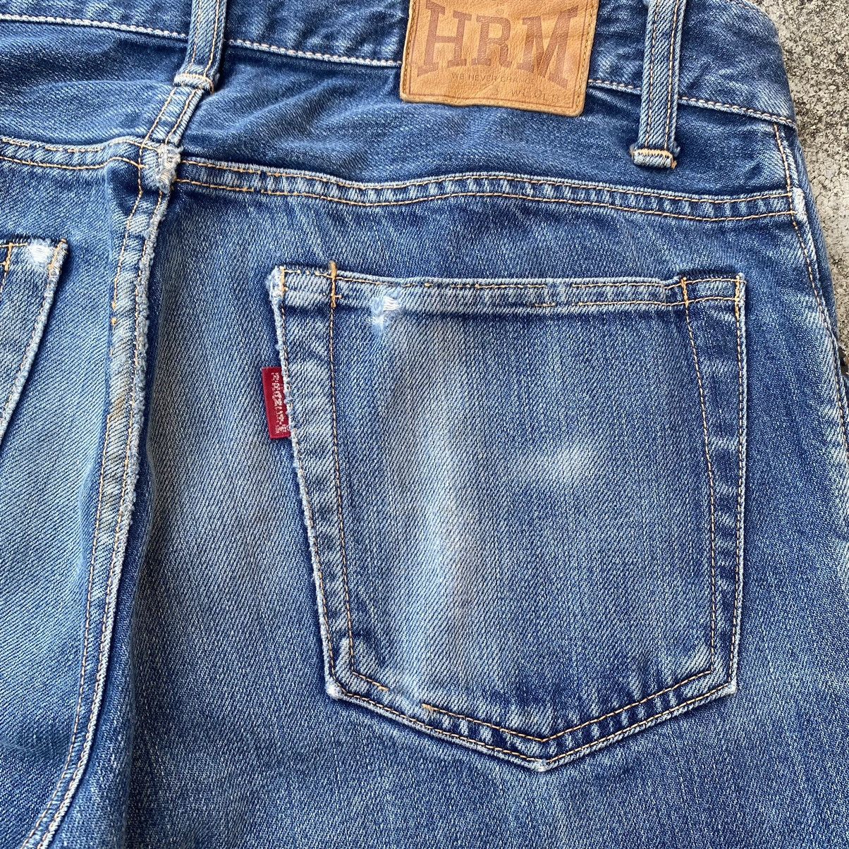 Blue Blue Japan × HOLLYWOOD RANCH MARKET × Vintage Vintage HR Market Faded Washed Distressed Jeans Size US 31 - 10 Thumbnail