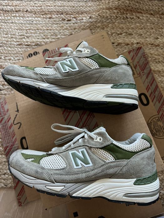 aime leon dore new balance 991 green