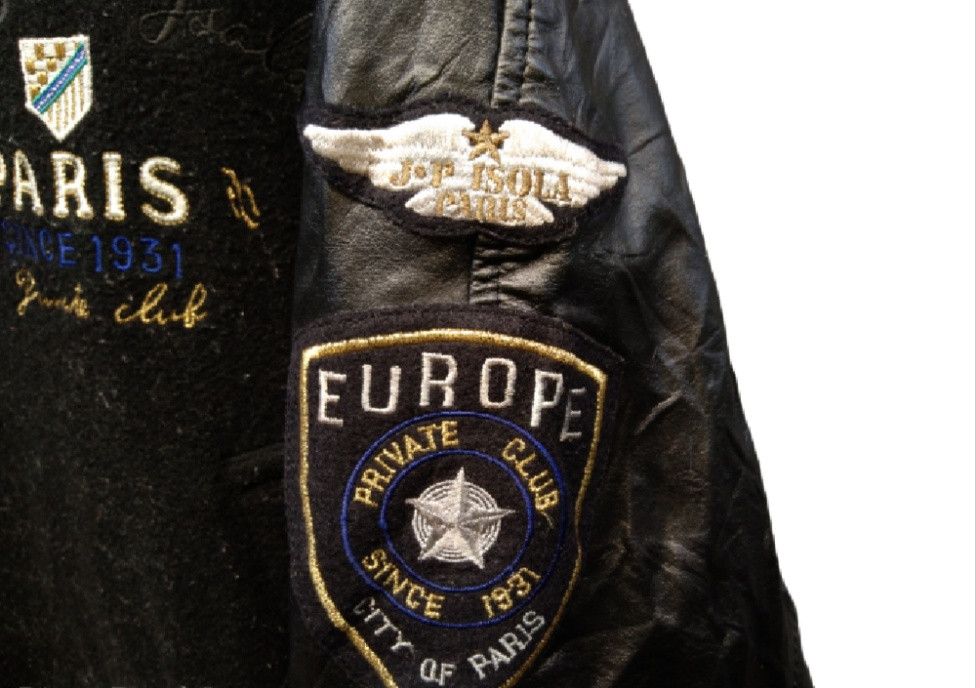 Vintage Japanese Wool Leather Varsity Jacket Size US M / EU 48-50 / 2 - 4 Thumbnail