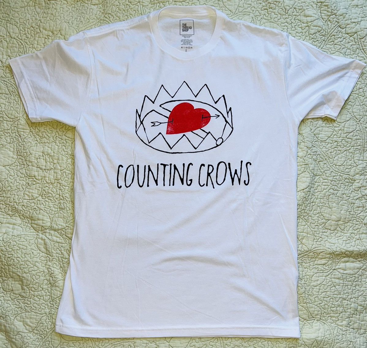 Band Tees Counting Crows Concert T-shirt Size US L / EU 52-54 / 3 - 4 Thumbnail