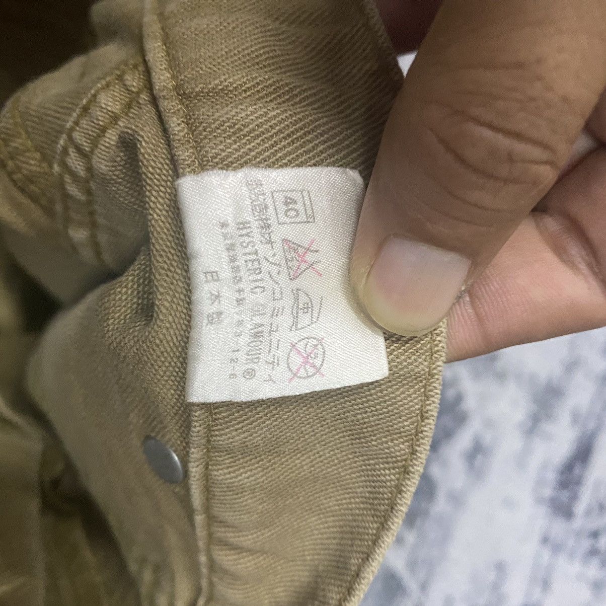 Hysteric Glamour × Japanese Brand Vintage Hysteric Glamour Kids Baker Pants W28L26 Size US 28 / EU 44 - 10 Thumbnail