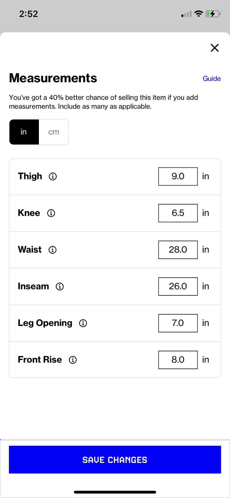 Vintage Hysteric Glamour Kids Baker Pants W28L26