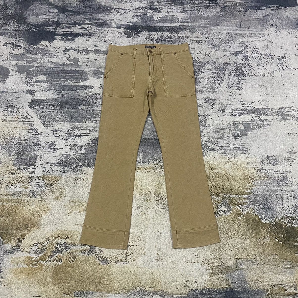 image of Vintage Hysteric Glamour Kids Baker Pants W28L26 in Brown Khaki