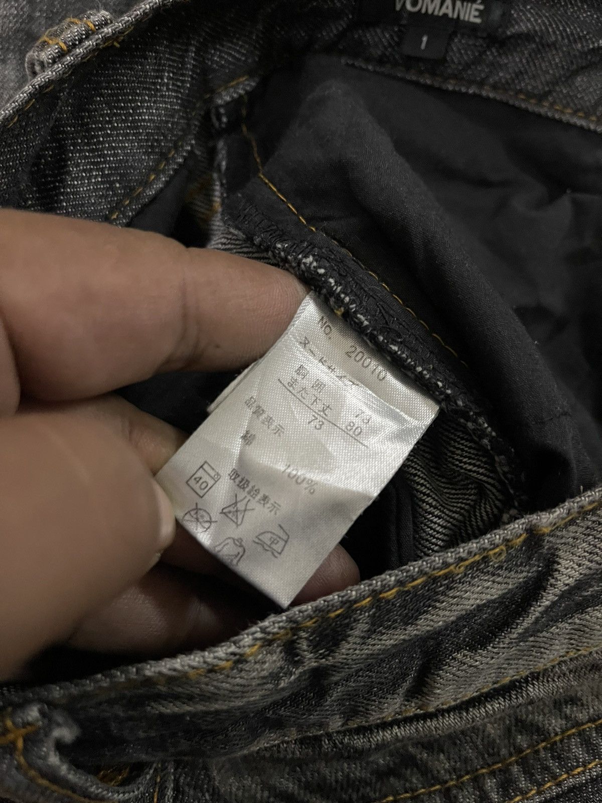If Six Was Nine × Japanese Brand × Le Grande Bleu (L.G.B.) Vomanie Tactical Cargo Regular Straight Jeans Size US 31 - 10 Thumbnail