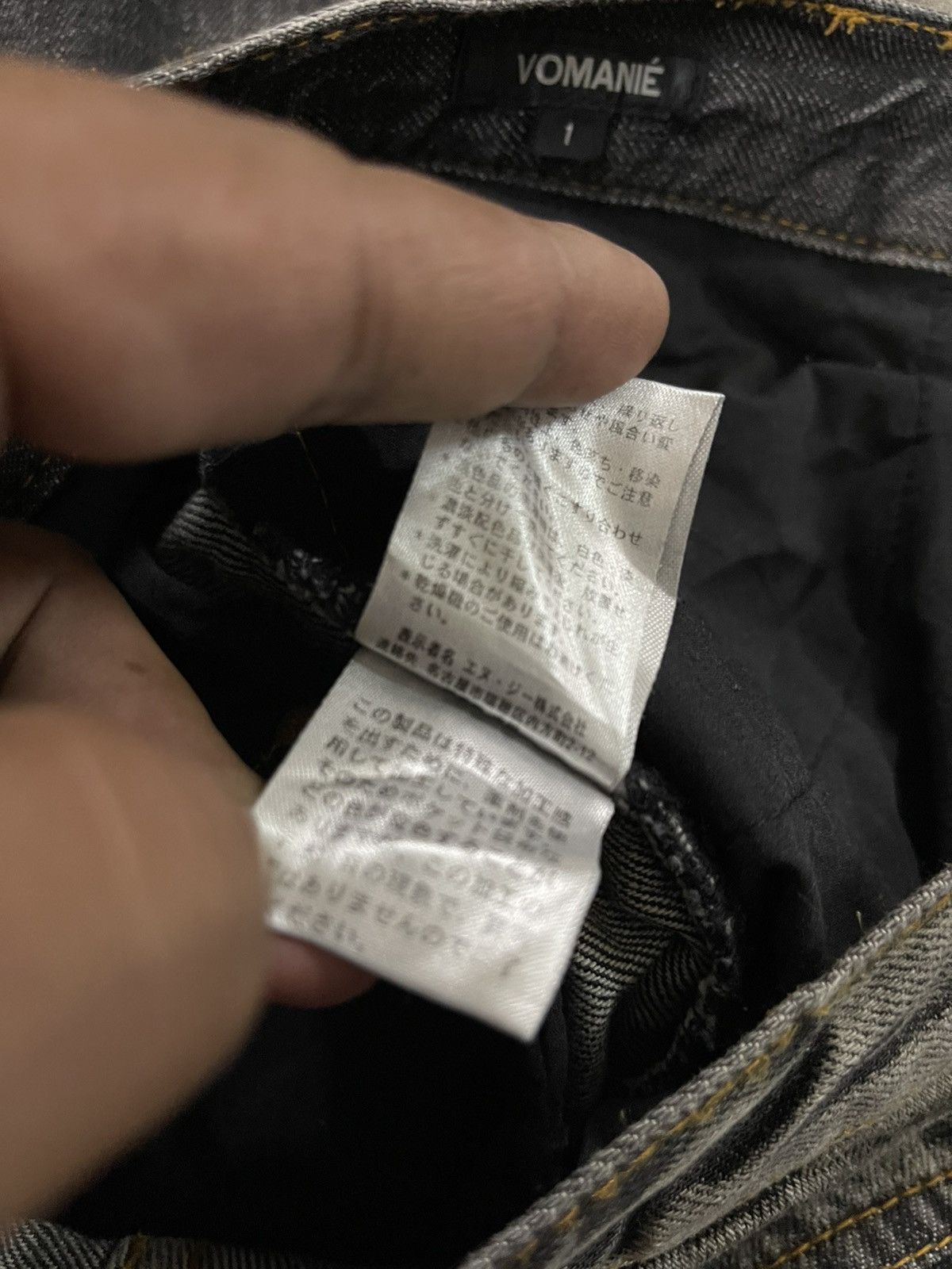 If Six Was Nine × Japanese Brand × Le Grande Bleu (L.G.B.) Vomanie Tactical Cargo Regular Straight Jeans Size US 31 - 11 Thumbnail