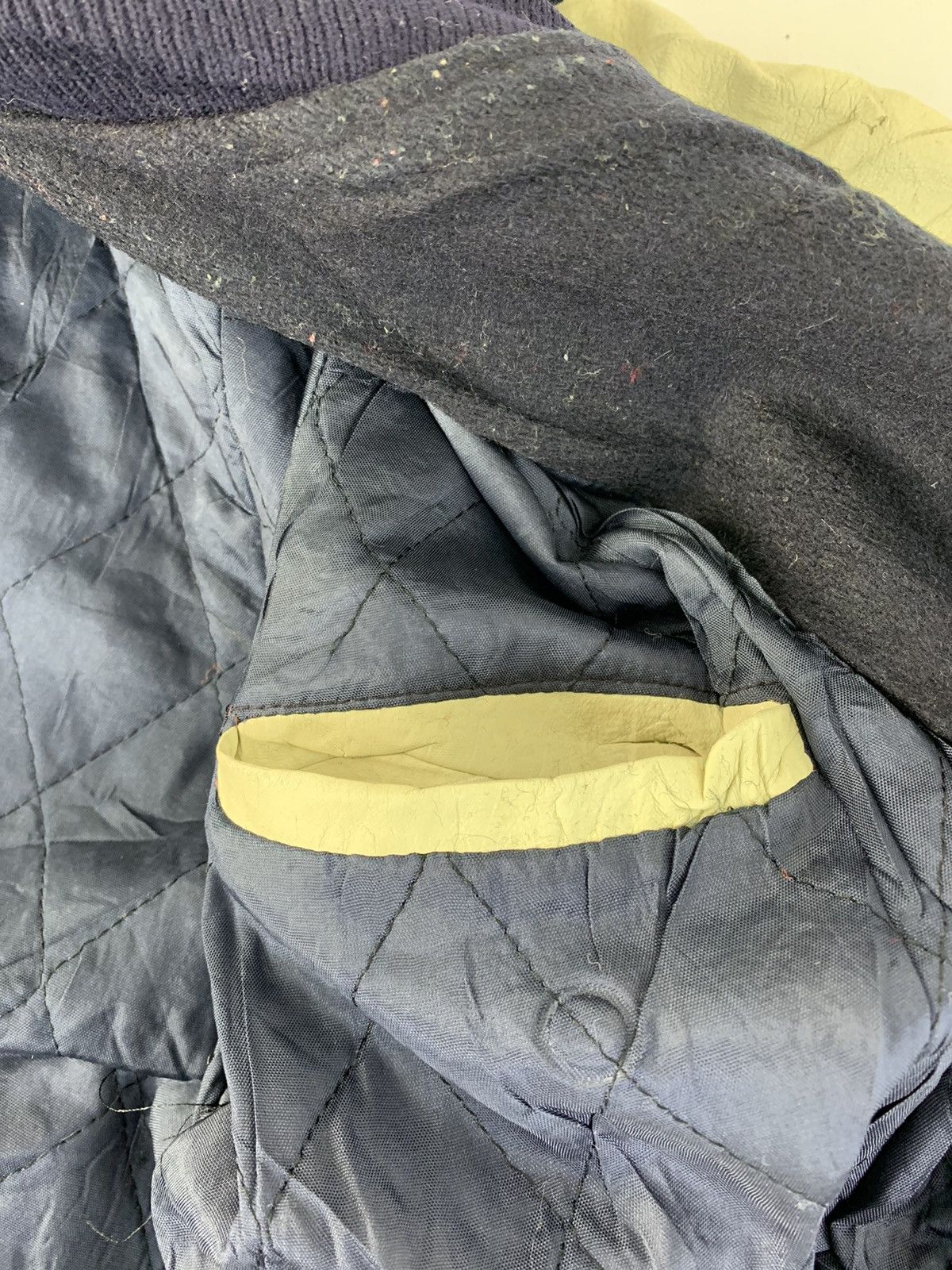 Genuine Leather Astormin Norman Production Leather Sleeve Varsity Jacket Size US M / EU 48-50 / 2 - 9 Thumbnail