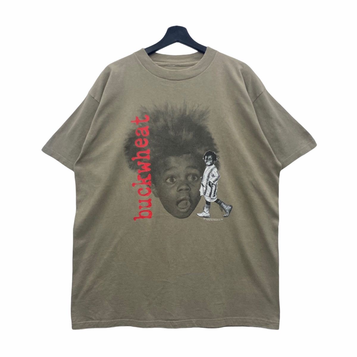Rap Tees × Vintage Vintage BUCKWHEAT rap tees movies 90s Size US XL / EU 56 / 4 - 1 Thumbnail