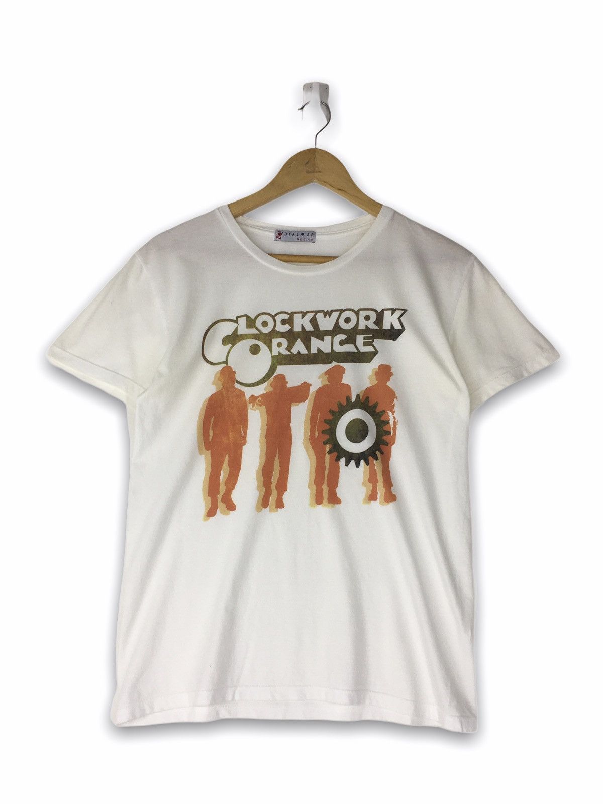 image of Movie Design Clockwork Orange By Stanley Kubrick in White, Men's (Size Medium)