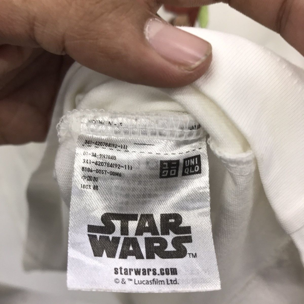 Jun Takahashi × Star Wars × Uniqlo Rare!! Uniqlo Star Wars X Nigo Graphics Jun Takahashi Tee Size US XL / EU 56 / 4 - 10 Thumbnail