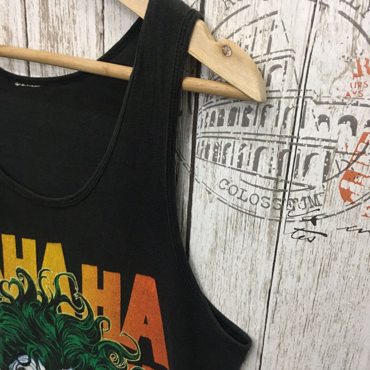 Cartoon Network × Vintage Vintage🔥 JOKER HAHAHA 80s tank top movies rare‼️ Size US S / EU 44-46 / 1 - 7 Thumbnail