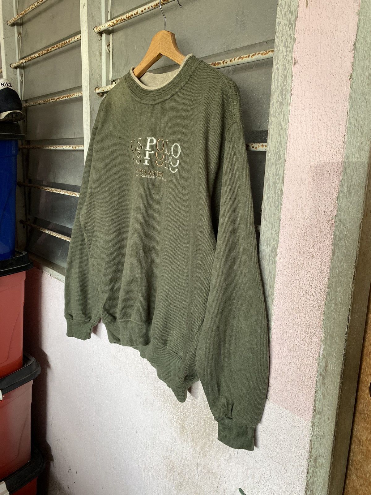 U.S. Polo Assn. U.S Polo Assn embroidery spellout sweatshirt Size US M / EU 48-50 / 2 - 3 Thumbnail