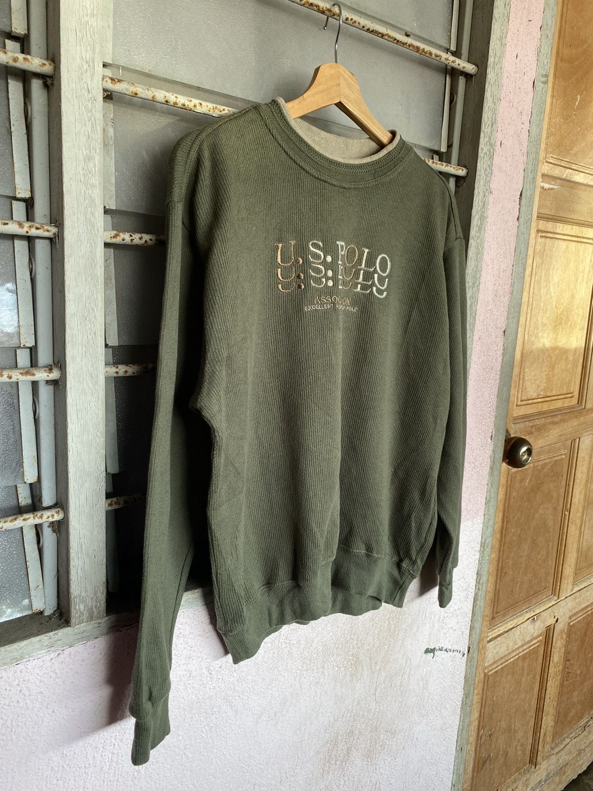 U.S. Polo Assn. U.S Polo Assn embroidery spellout sweatshirt Size US M / EU 48-50 / 2 - 4 Thumbnail
