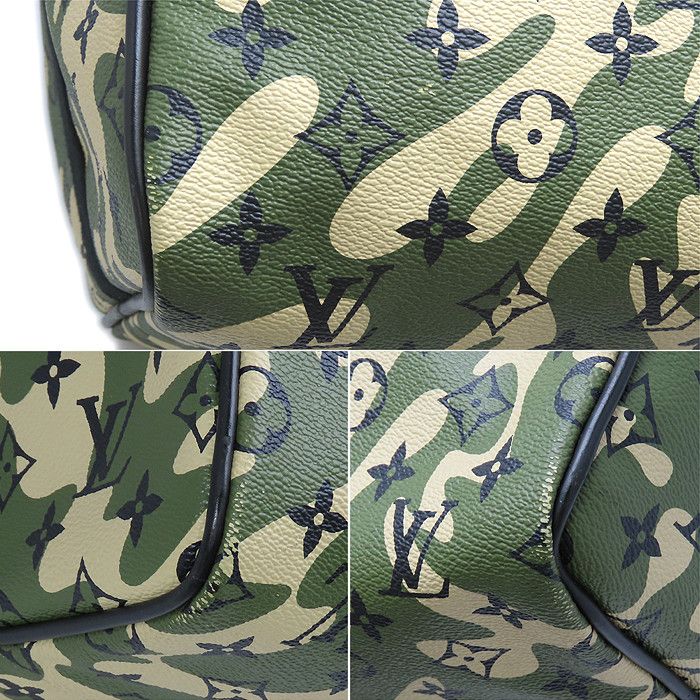 Louis Vuitton × Takashi Murakami Louis Vuitton monogramouflage camo duffle boston keepall Size ONE SIZE - 10 Thumbnail