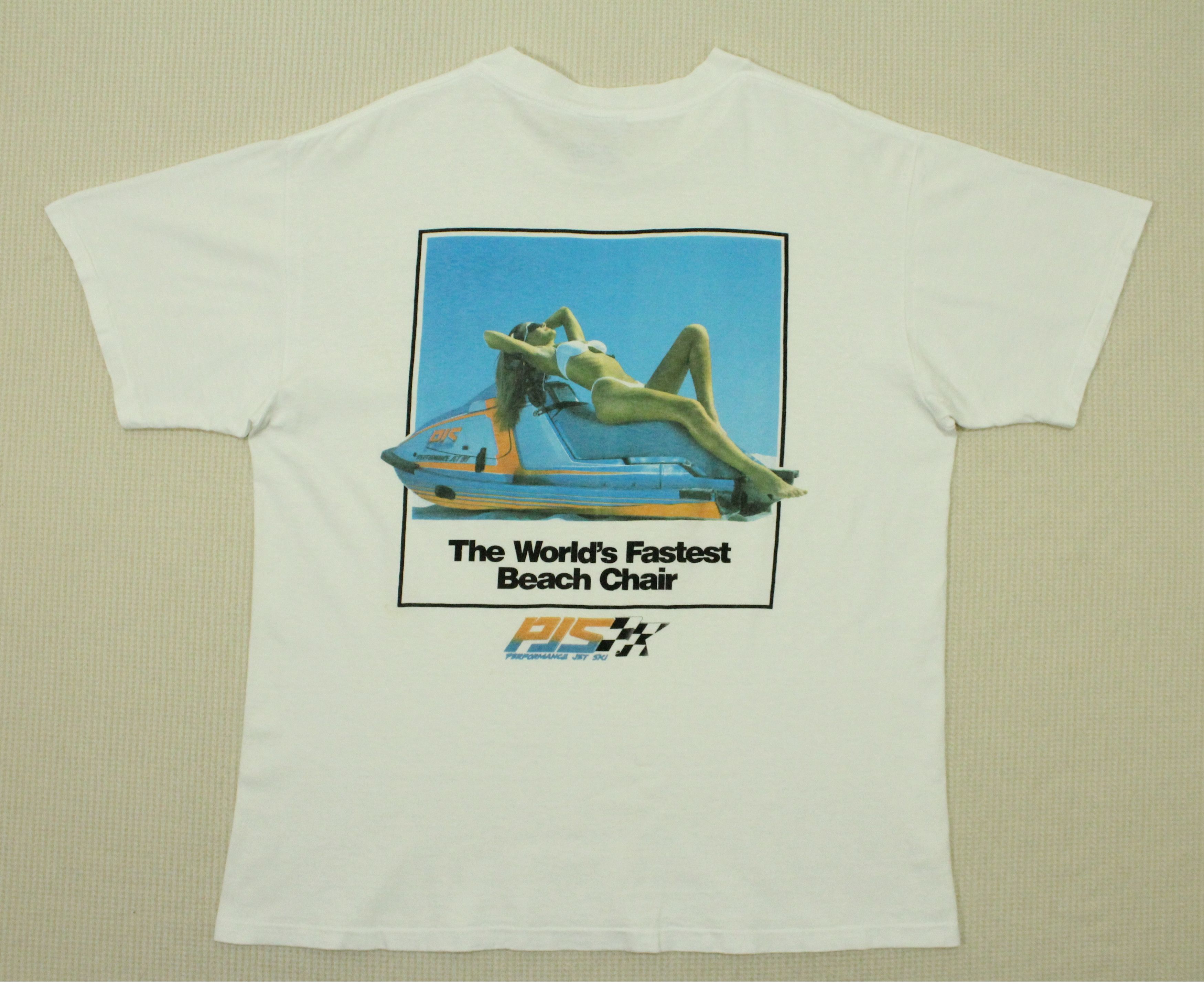 Vintage Vintage 90s PJS T Shirt Promo Photo Tee Size US L / EU 52-54 / 3 - 6 Thumbnail