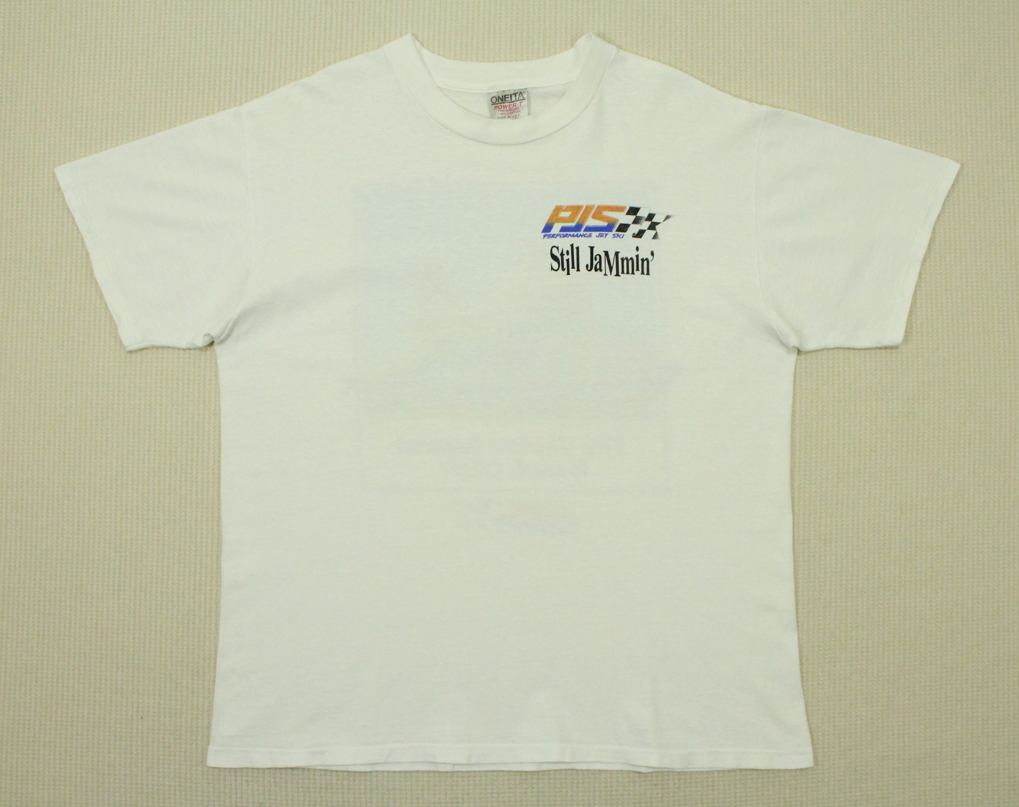 Vintage Vintage 90s PJS T Shirt Promo Photo Tee Size US L / EU 52-54 / 3 - 3 Thumbnail