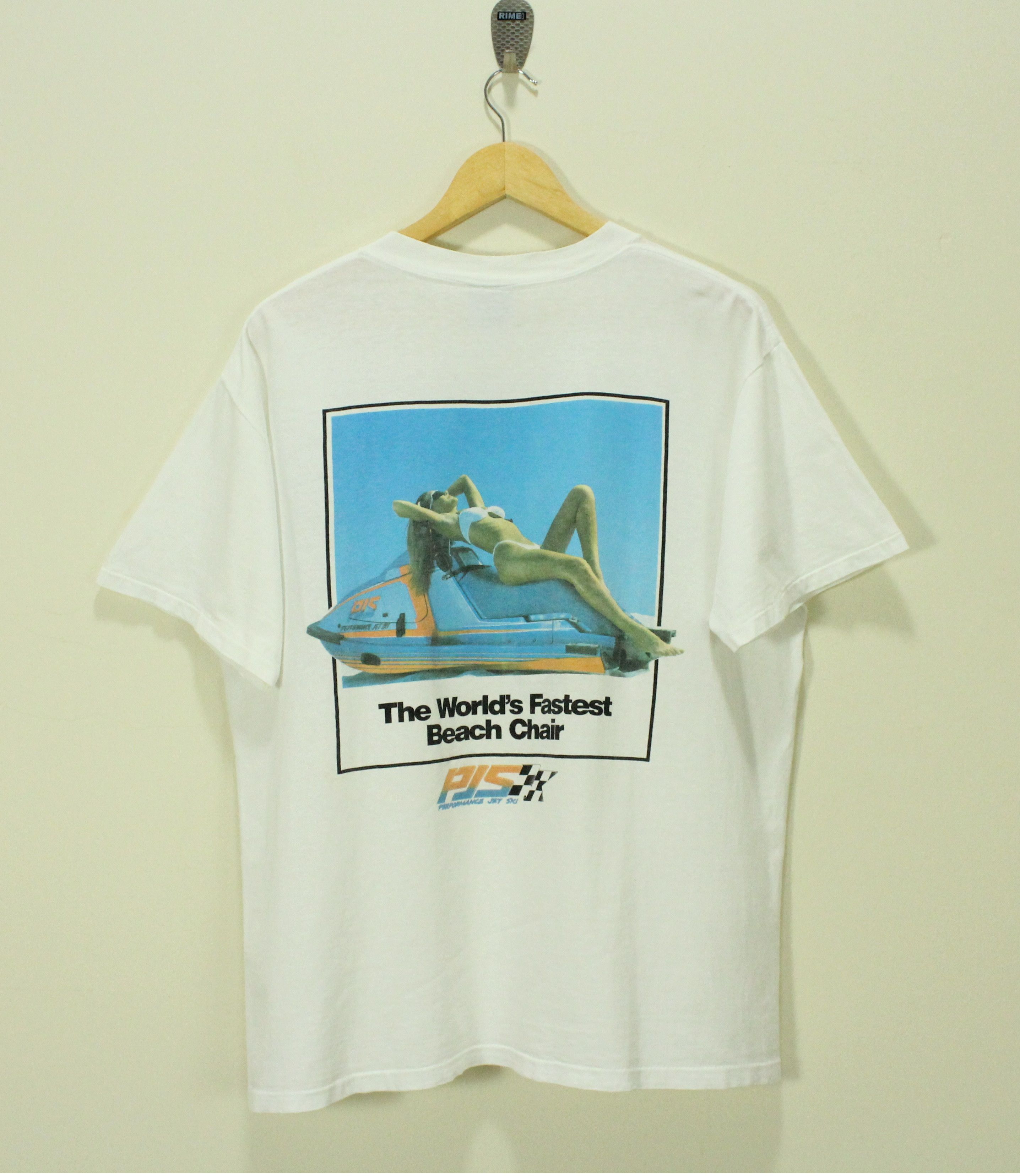 Vintage Vintage 90s PJS T Shirt Promo Photo Tee Size US L / EU 52-54 / 3 - 1 Thumbnail