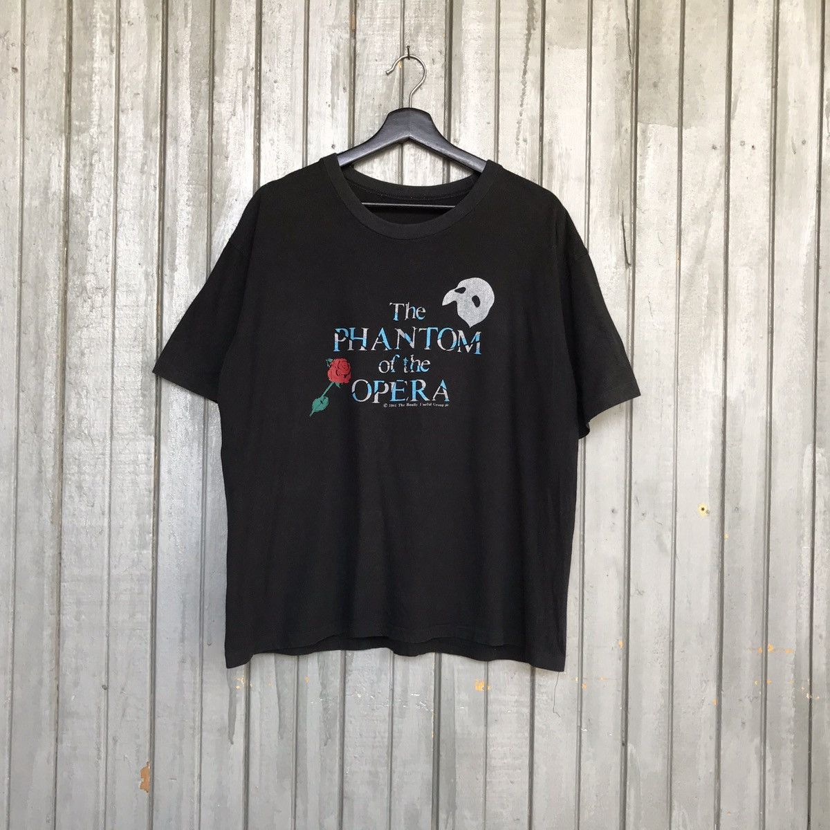 image of Movie x Vintage Phantom Of The Opera By Andrew Llyod Webber in Black, Men's (Size Large)