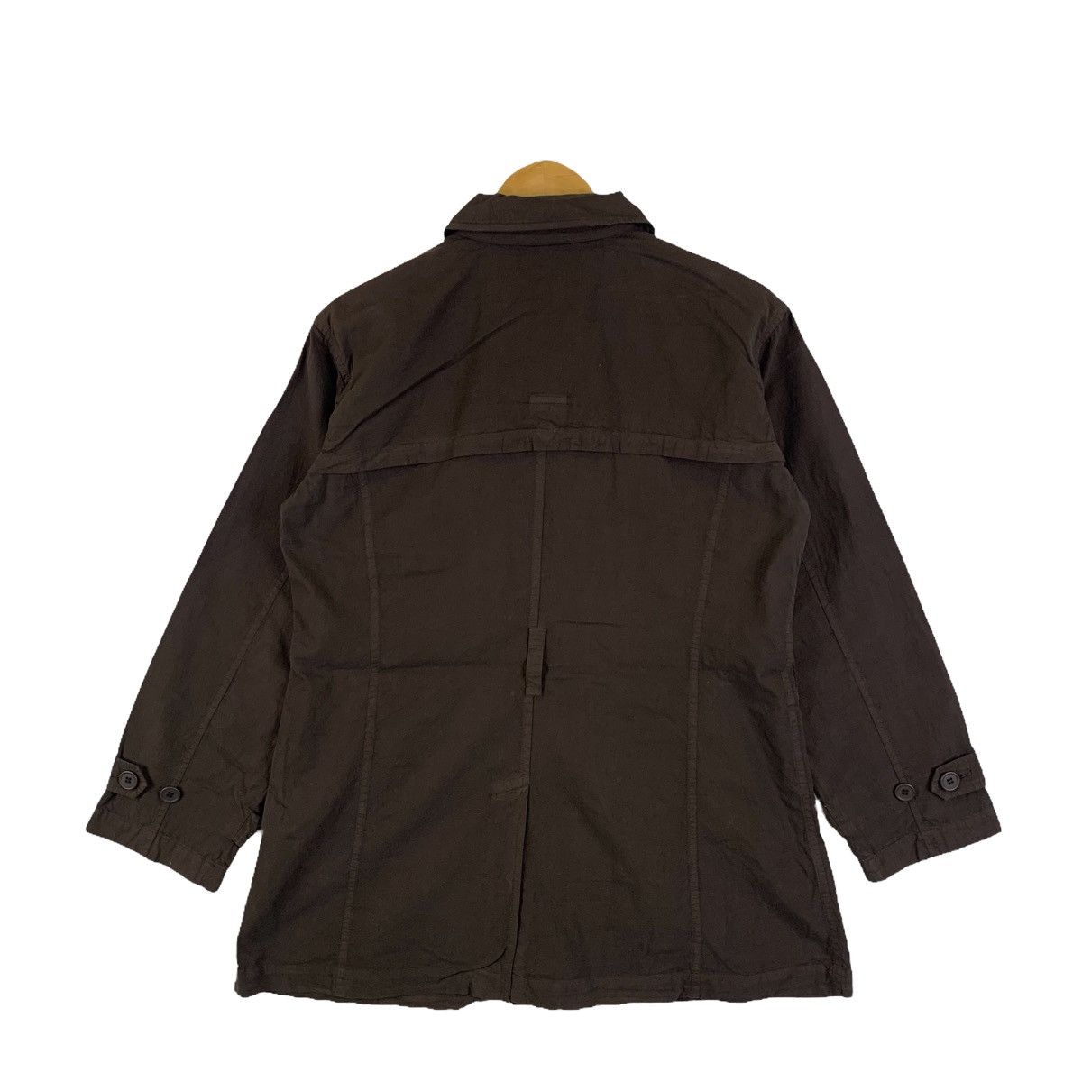 Issey Miyake ISSEY MIYAKE Plantation Japanese Brand Trench Coat Jacket Size US M / EU 48-50 / 2 - 2 Thumbnail