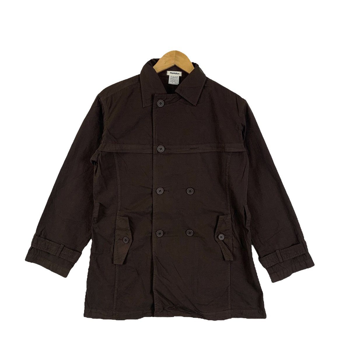 Issey Miyake ISSEY MIYAKE Plantation Japanese Brand Trench Coat Jacket Size US M / EU 48-50 / 2 - 1 Thumbnail