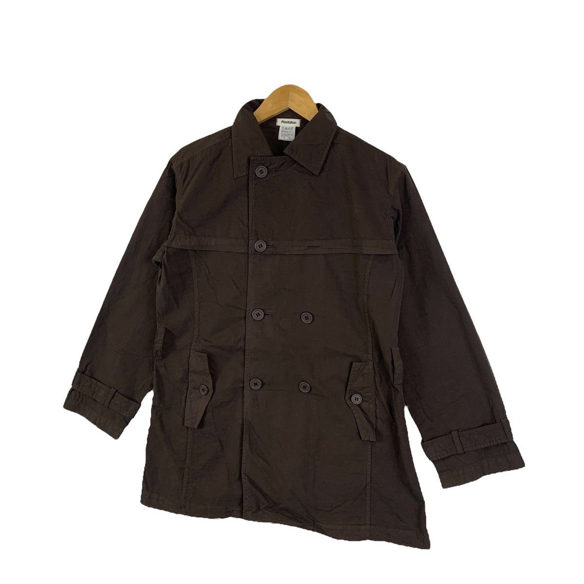 Issey Miyake ISSEY MIYAKE Plantation Japanese Brand Trench Coat Jacket Size US M / EU 48-50 / 2 - 4 Thumbnail
