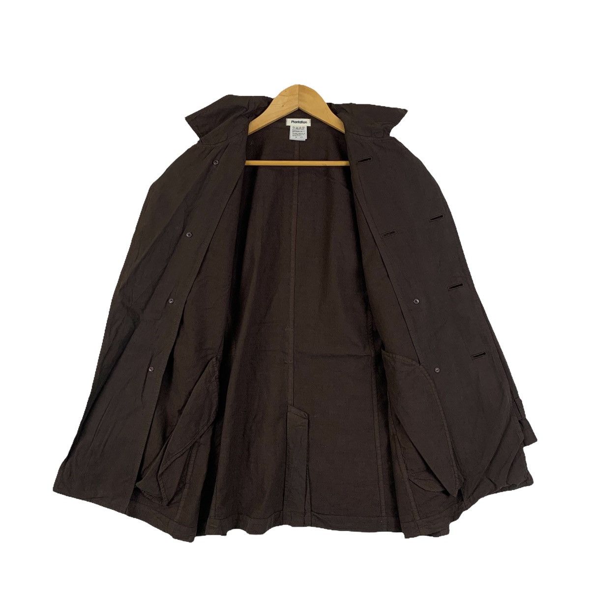 Issey Miyake ISSEY MIYAKE Plantation Japanese Brand Trench Coat Jacket Size US M / EU 48-50 / 2 - 3 Thumbnail