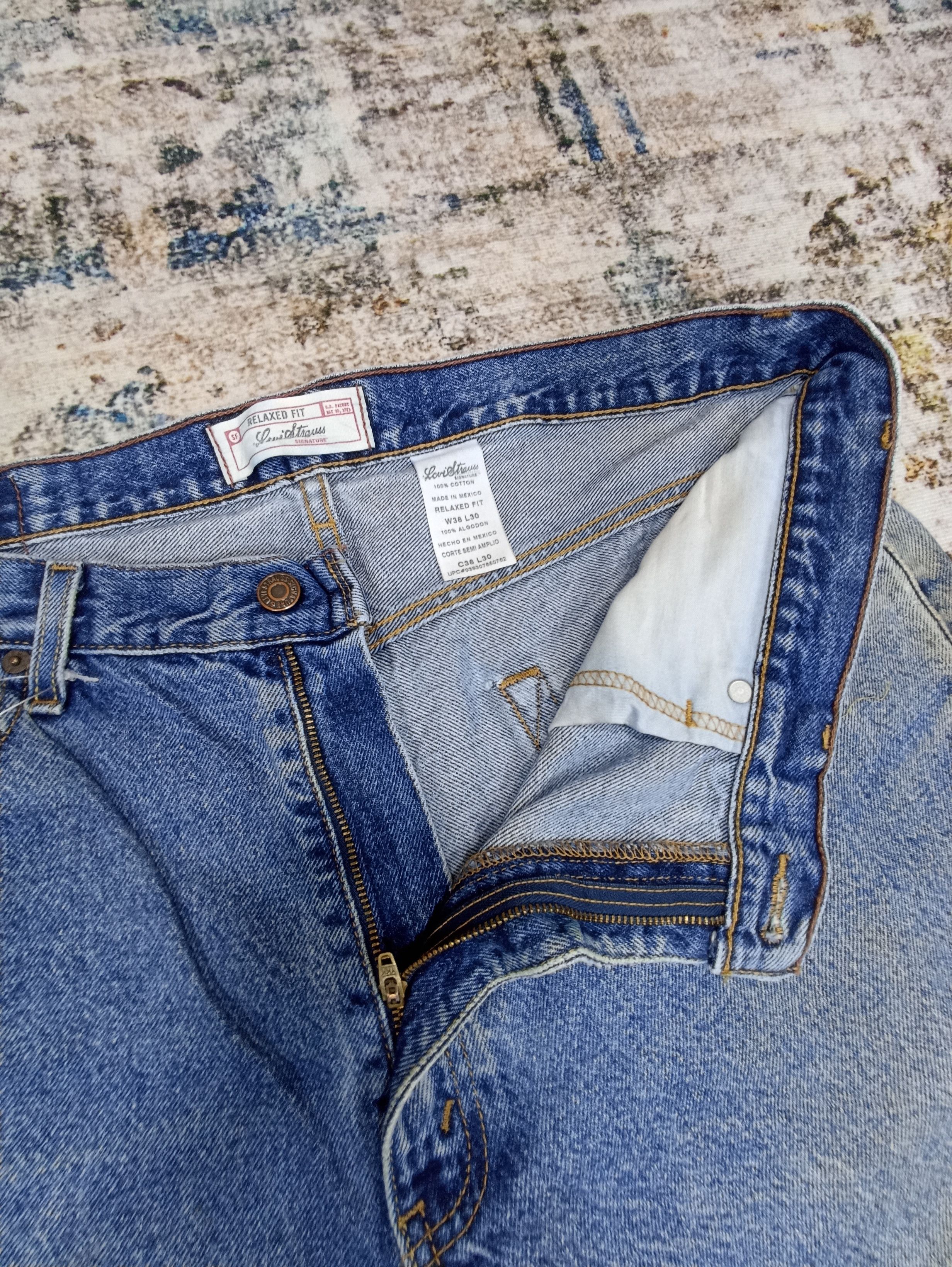 Jean × Levi's × Vintage Vintage Levis Signature Stone Wash Jean - J111 Size US 38 / EU 54 - 3 Thumbnail