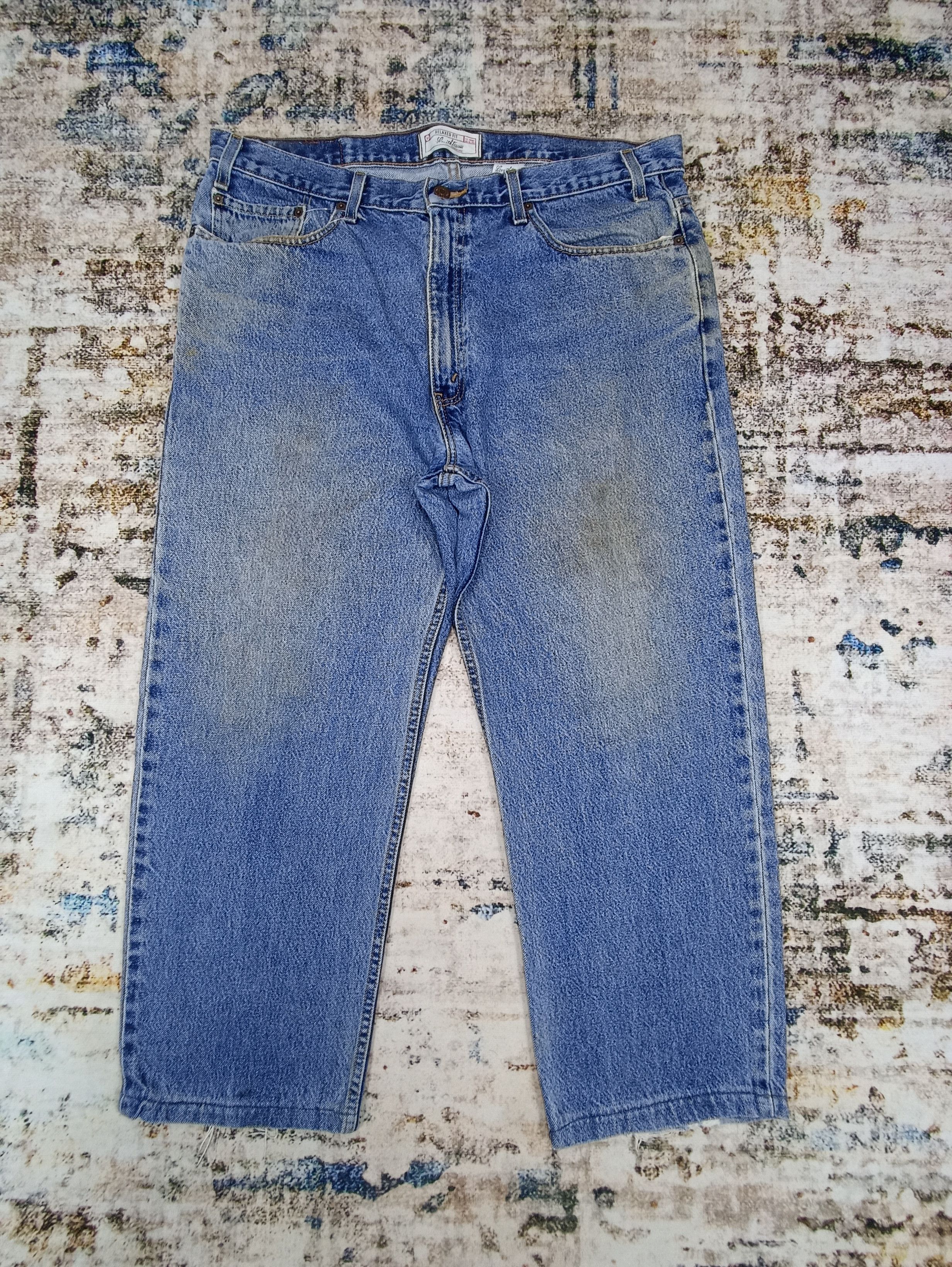 Jean × Levi's × Vintage Vintage Levis Signature Stone Wash Jean - J111 Size US 38 / EU 54 - 1 Thumbnail