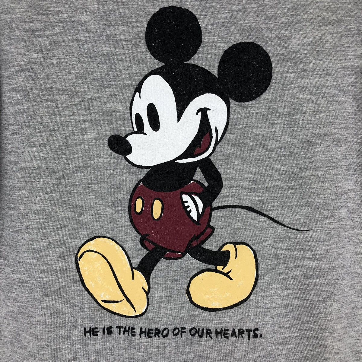 Disney Vintage Disney Mickey Mouse Big Print Zipper Sweater Hoodie Size US XXL / EU 58 / 5 - 8 Thumbnail