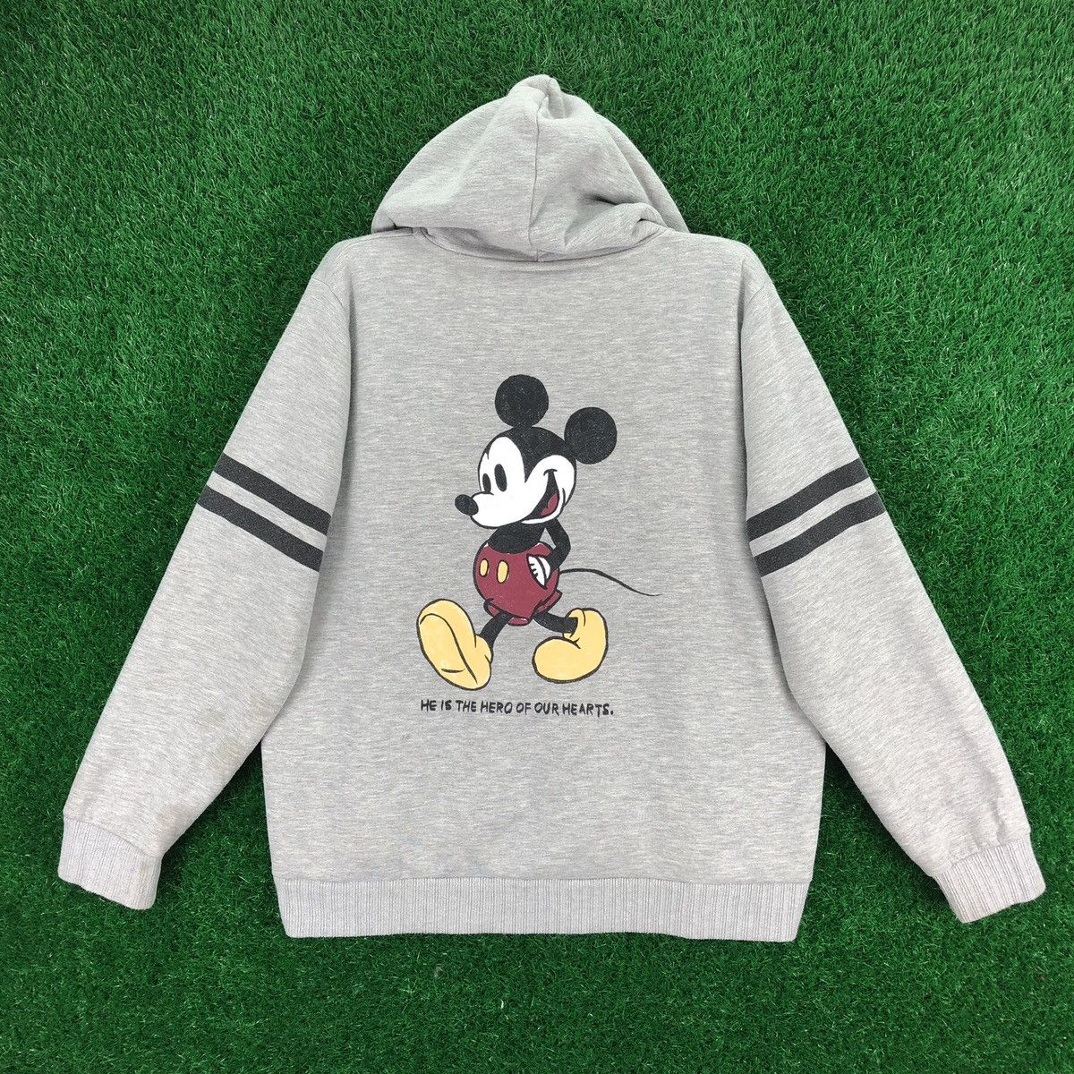 Disney Vintage Disney Mickey Mouse Big Print Zipper Sweater Hoodie Size US XXL / EU 58 / 5 - 1 Thumbnail