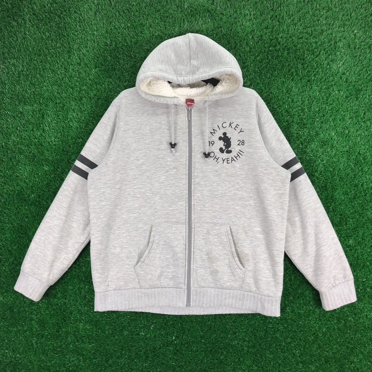 Disney Vintage Disney Mickey Mouse Big Print Zipper Sweater Hoodie Size US XXL / EU 58 / 5 - 4 Thumbnail