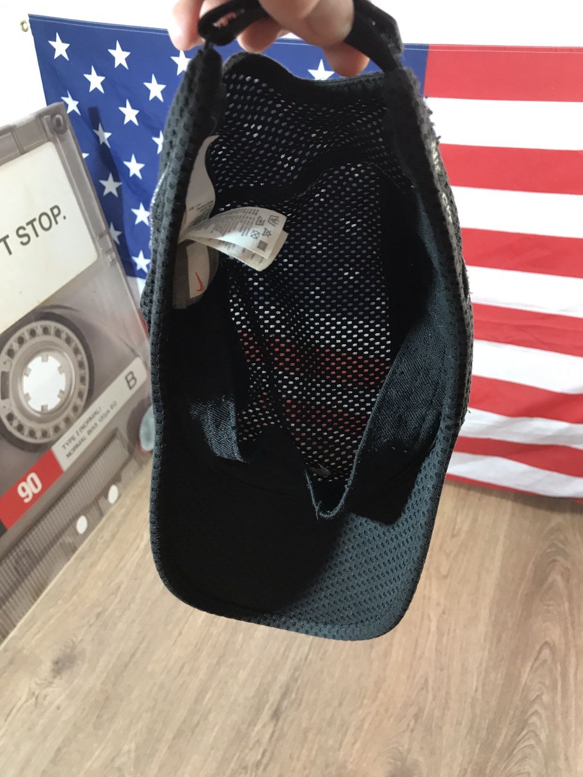 Nike × Vintage Vintage Nike cap nike fit rare Size ONE SIZE - 6 Thumbnail