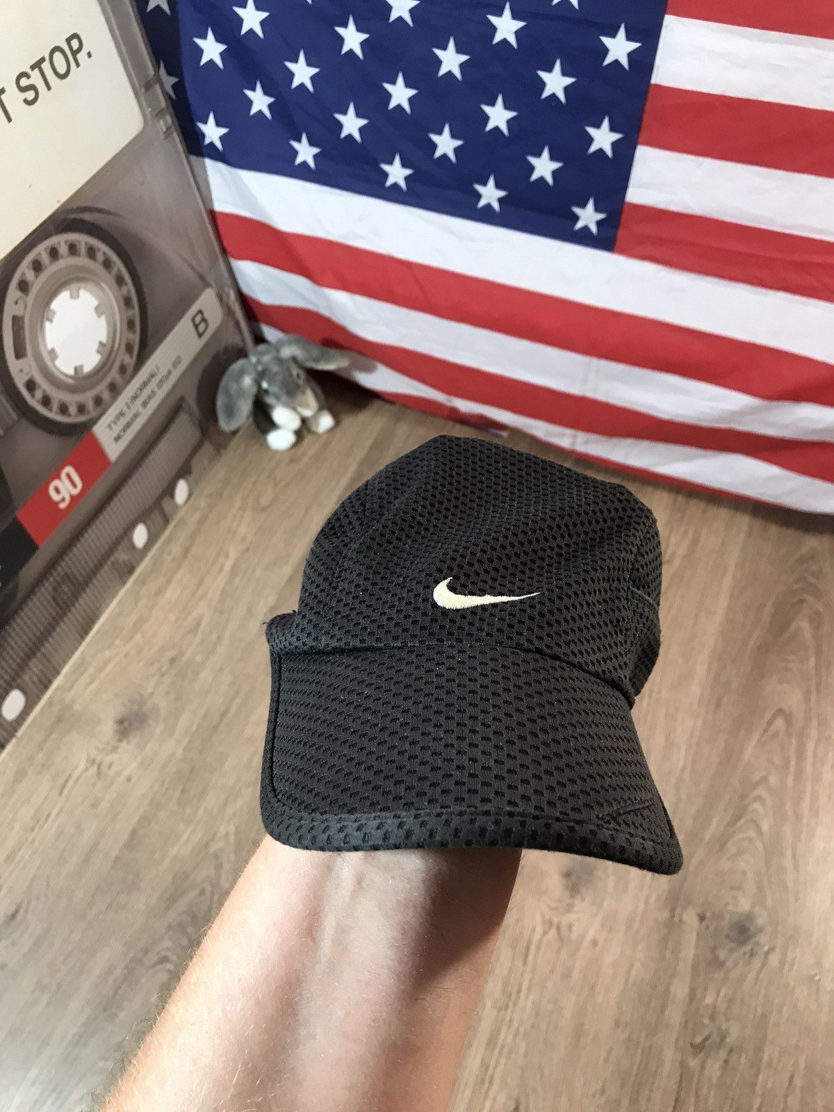 Nike × Vintage Vintage Nike cap nike fit rare Size ONE SIZE - 1 Thumbnail