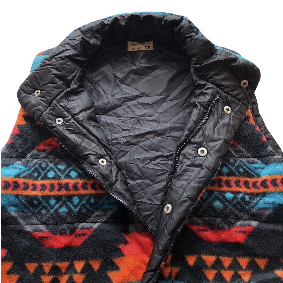 Global Work Vest Navajo Native Art Fleece by Global Work Size US M / EU 48-50 / 2 - 9 Thumbnail